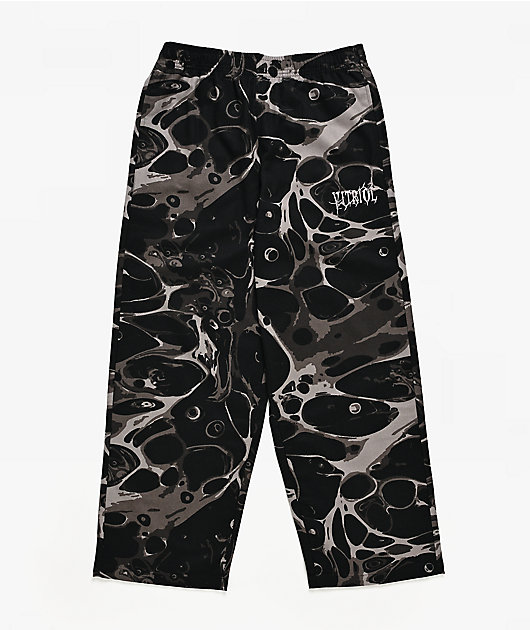 Vitriol Summoned Marble Black Lounge Pants