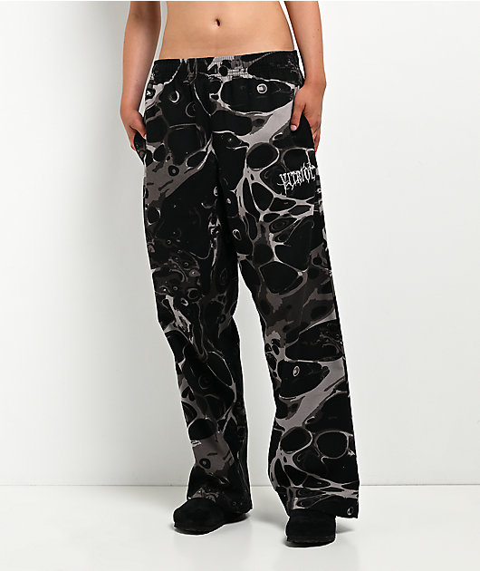 Vitriol Summoned Marble Black Lounge Pants