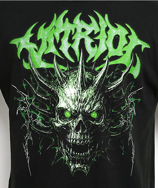 Vitriol Trapped In The System Black T-Shirt