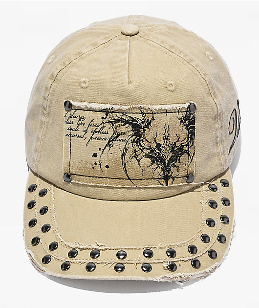 Vitriol Unearthed Distressed Khaki Snapback Hat