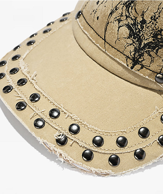 Vitriol Unearthed Distressed Khaki Snapback Hat