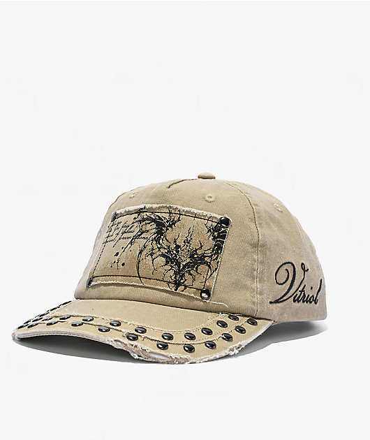 Vitriol Unearthed Distressed Khaki Snapback Hat