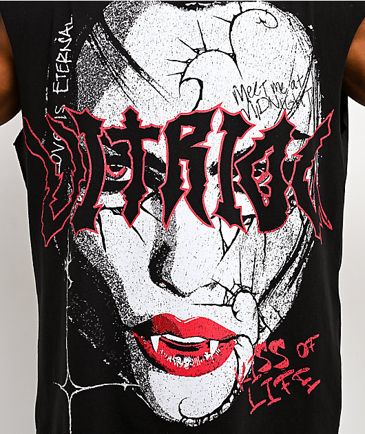 Vitriol Vamp Tour Black Tank Top