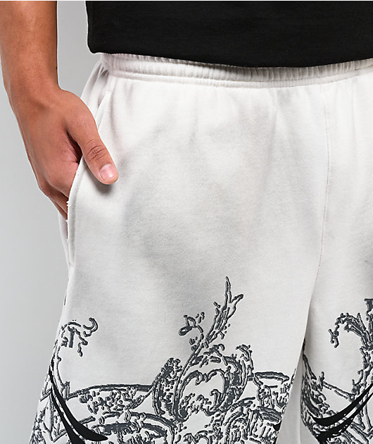 Vitriol Void Ashes White Sweatpants