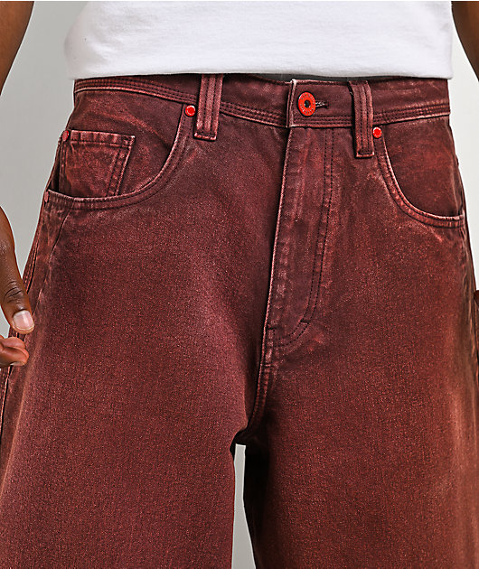 Vitriol Void Tetanus Wash Ultra Wide Canvas Pants