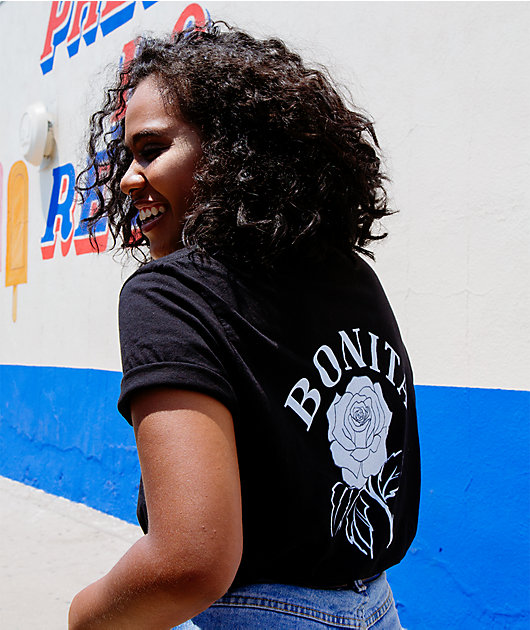 Viva La Bonita You Grow Girl Bonita Black T-Shirt