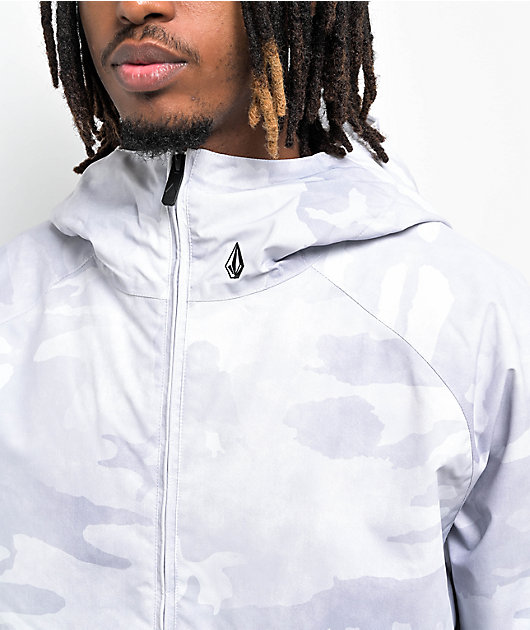 Nike white outlet camo jacket