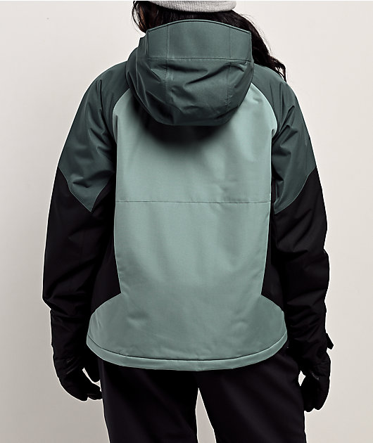 Volcom Agate Grey & Black 10K Insulated Snowboard Jacket