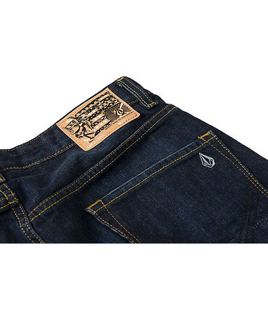 volcom black bart jeans