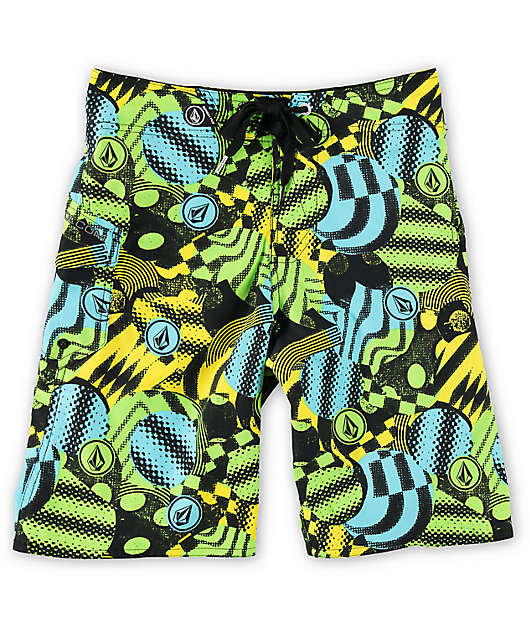 volcom boy shorts swimwear