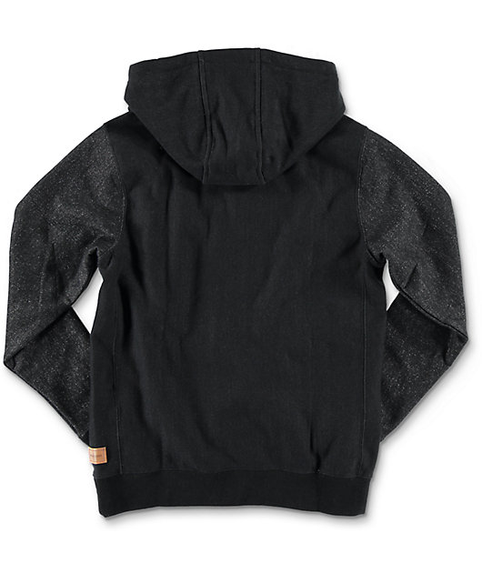 boys black pullover hoodie