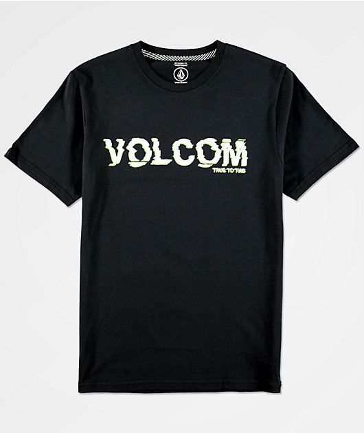 Volcom Boys Warp Black T-Shirt | Zumiez