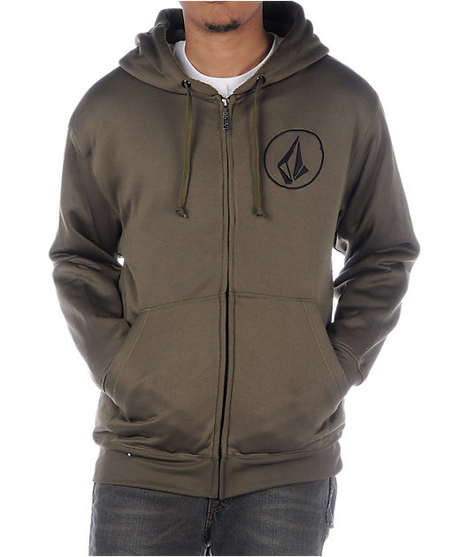 olive tech fleece