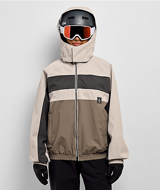 Volcom DLM Natural & Stone 20K Snowboard Jacket | Zumiez