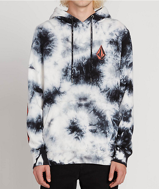 Tie dye volcom hoodie Clearance