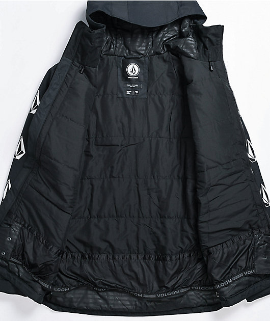 Volcom Deadly Stones Black 10K Snowboard Jacket