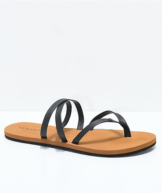 volcom strappy sandals