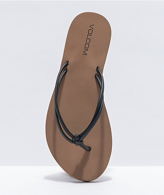 Volcom Forever And Ever II Black Sandals