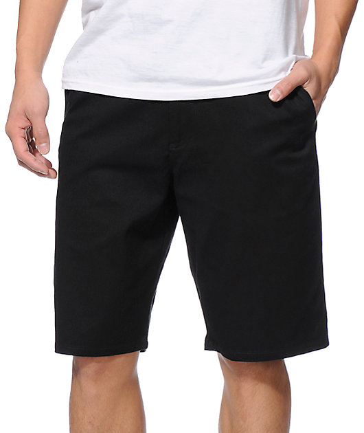 volcom black shorts