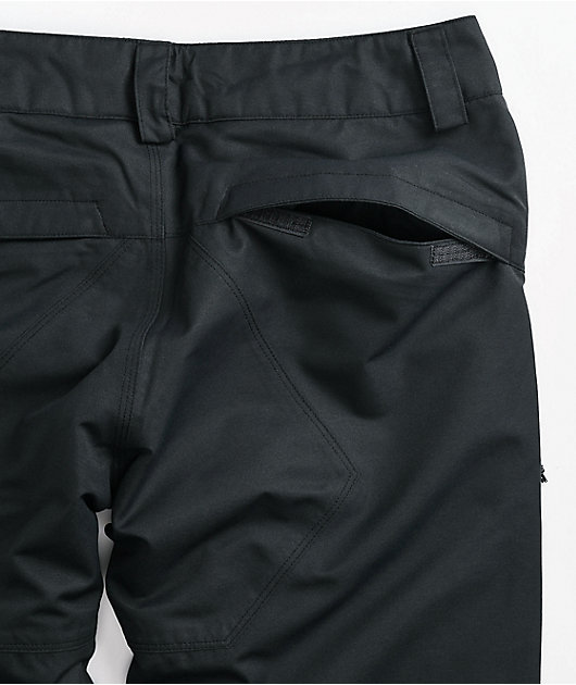 Volcom Frochickie Black 10K Insulated Snowboard Pants