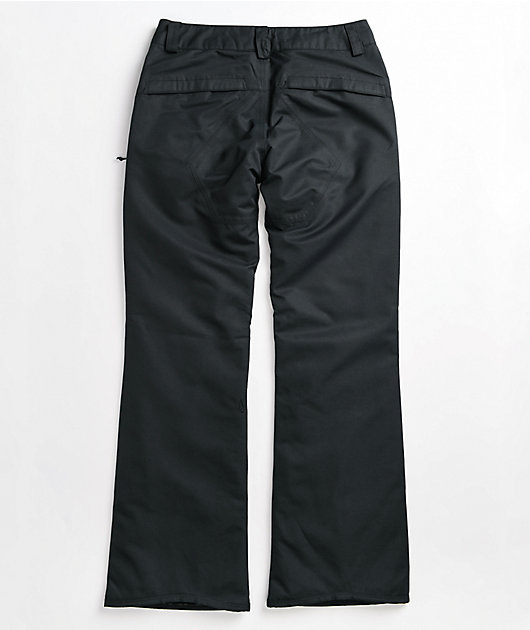 Volcom Frochickie Black 10K Insulated Snowboard Pants