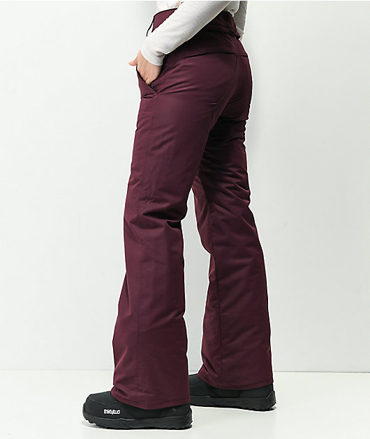 Volcom Frochickie Merlot 10K Insulated Snowboard Pants
