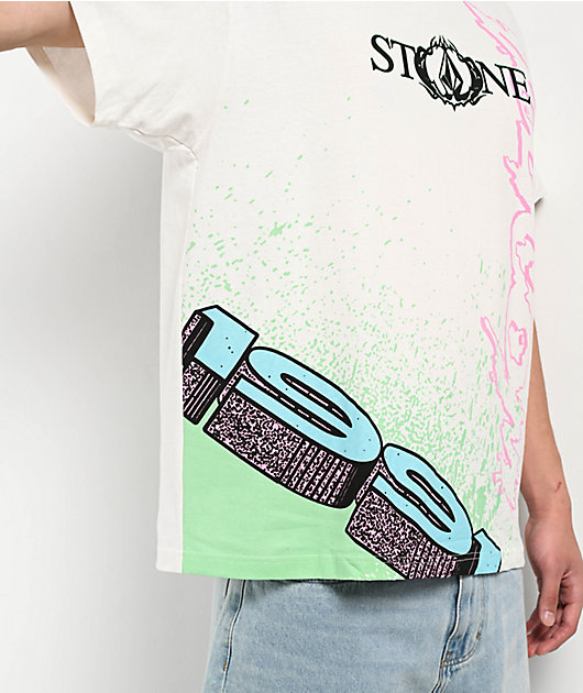 Volcom Heavy Tubes White T-Shirt