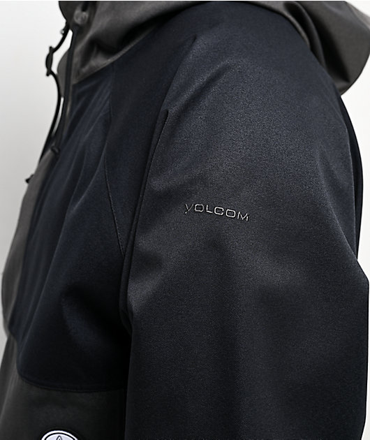Volcom Hosesegor Black & Grey 20K Anorak Snowboard Jacket
