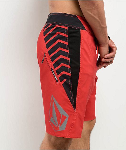 Volcom J Robinson Mod Chili Red Board Shorts | Zumiez