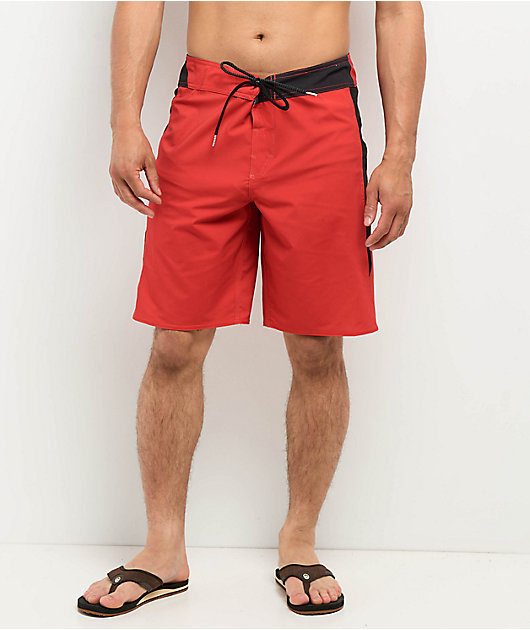 Volcom board GiGi 154 ボルコム ギギ Volcom J Robinson Mod Chili Red Board Shorts | Zumiez