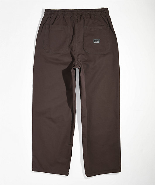 Volcom Kids Outer Spaced Brown Corduroy Pants