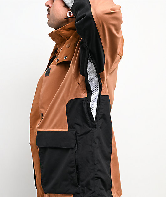 Volcom Kleveland Brown 15K Snowboard Jacket