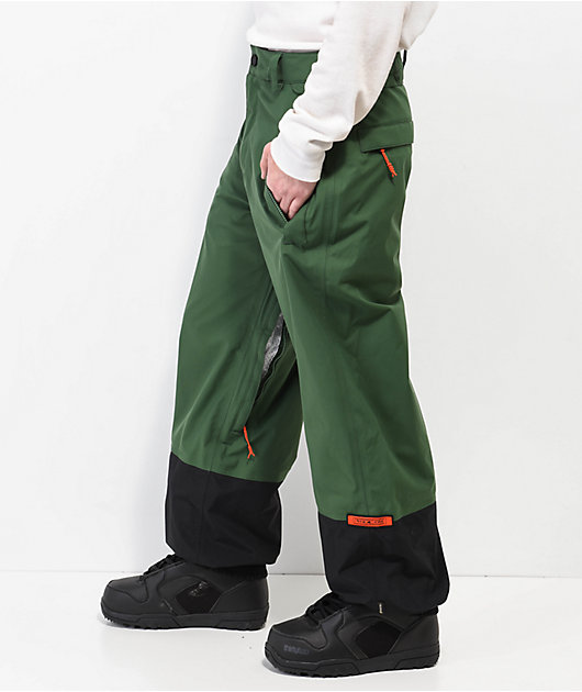 Volcom Longo Gore-Tex Green Snowboard Pants