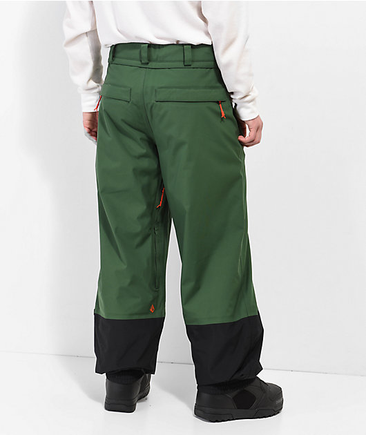 Volcom Longo Gore-Tex Green Snowboard Pants | Zumiez