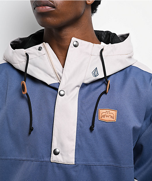 Volcom Longo Indigo 20K Snowboard Hoodie 2025 | Zumiez