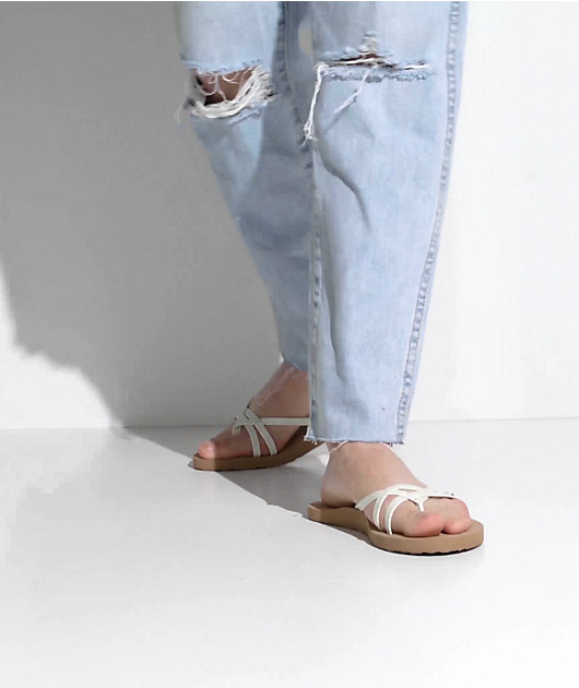 Volcom Lookout Beach Glow Thong Sandals video