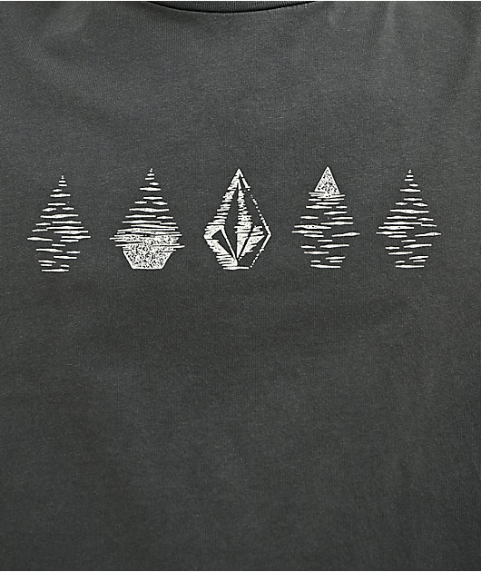 Volcom Lunar Phases Black T-Shirt