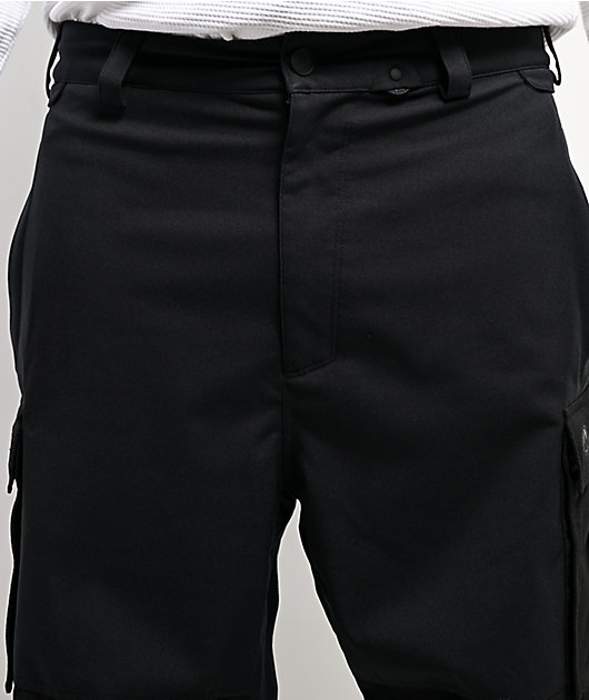 Volcom NWRK Black 15K Baggy Snowboard Pants | Zumiez