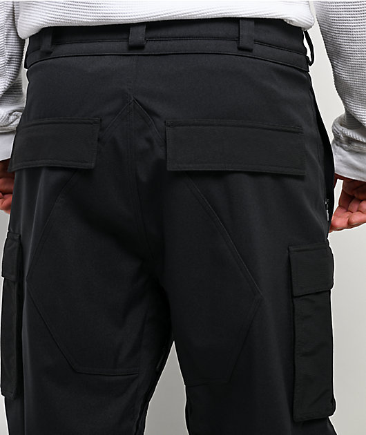 Volcom NWRK Black 15K Baggy Snowboard Pants | Zumiez