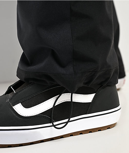 Volcom NWRK Black 15K Baggy Snowboard Pants | Zumiez