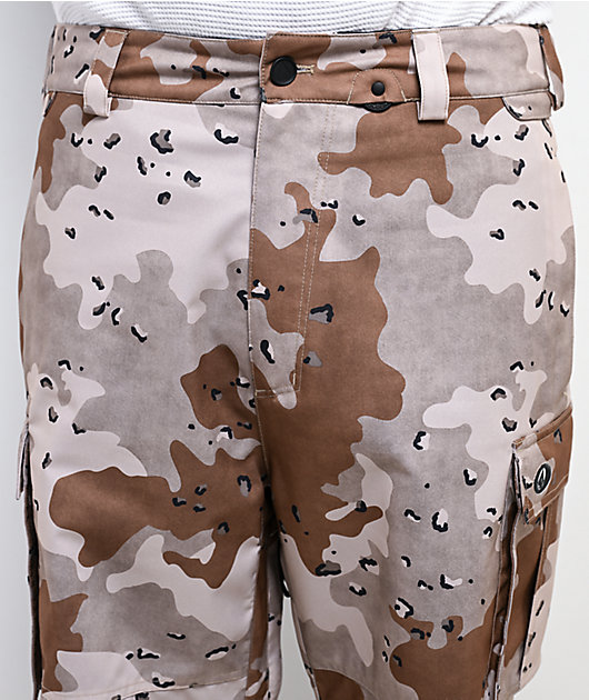 Volcom NWRK Camo 15K Baggy Snowboard Pants