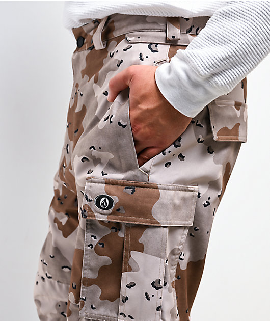 Volcom NWRK Camo 15K Baggy Snowboard Pants