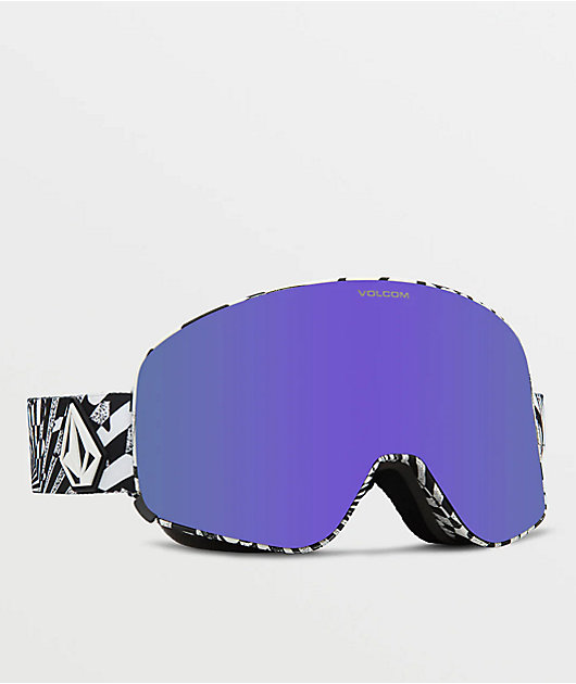 Volcom Odyssey OP Art & Purple Chrome Snowboard Goggles | Zumiez