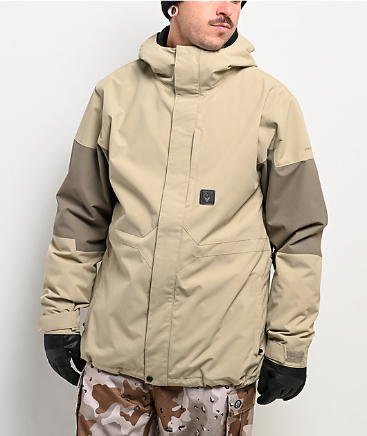 Volcom Primry Moss Green 10K Snowboard Jacket