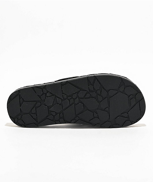 Volcom Recliner Black & White Sandals