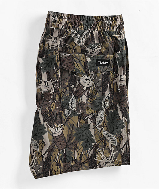 Volcom Sanctorium Camo Board Shorts