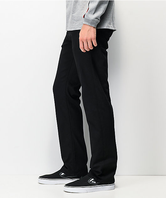 Volcom Solver Black Denim Jeans