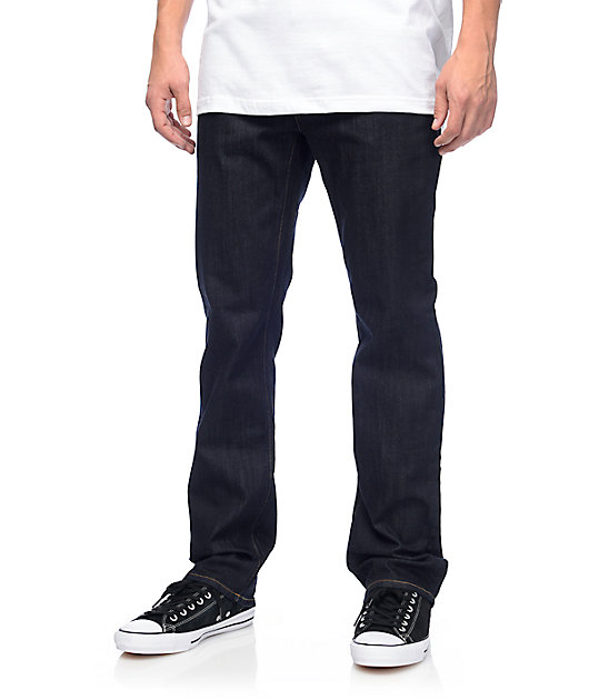 volcom solver modern straight jeans