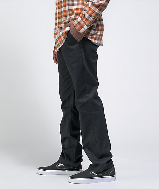 Volcom Solver Slim Fit Black Denim Jeans