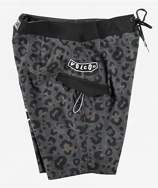 Volcom St4r G4zer Asphalt Black Board Shorts | Zumiez